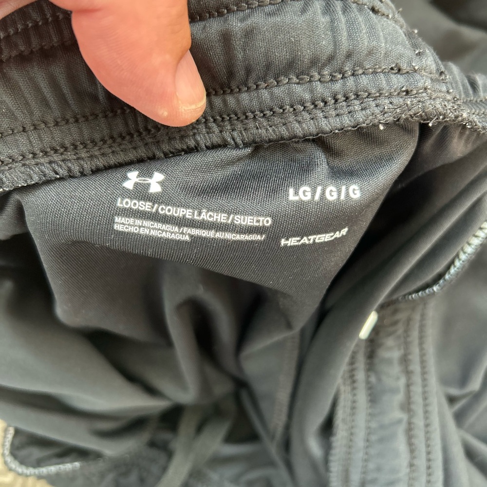 Under Armour Men's Black Athletic Shorts - Picture 4 of 4